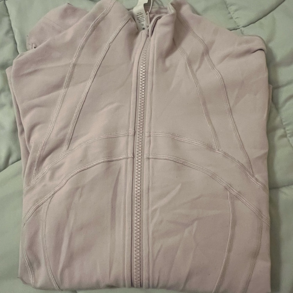 Lululemon Define Jacket in light pink (unsure of exact color name)  size 4